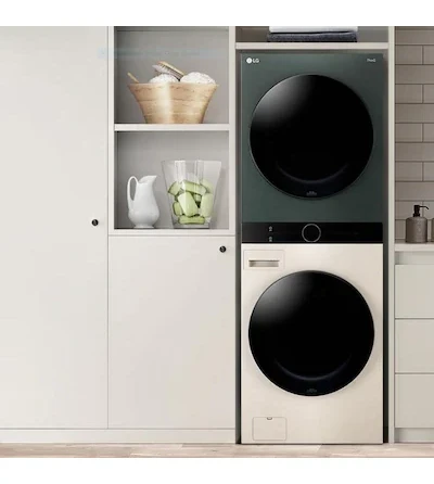 LG W4W8BVKK2HM Washtower 12 KG Yıkama 10 KG Kurutma I Ortak Panelli Çamaşır Ve Kurutma Makinesi