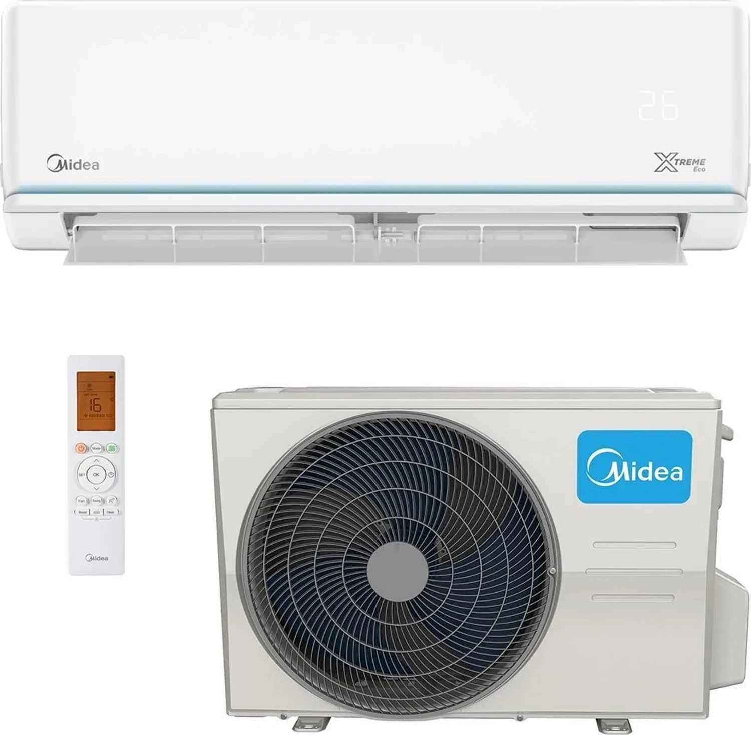 Midea Xtreme Save AG2Eco-09NXD0-I 9000 BTU Duvar Tipi Inverter Klima