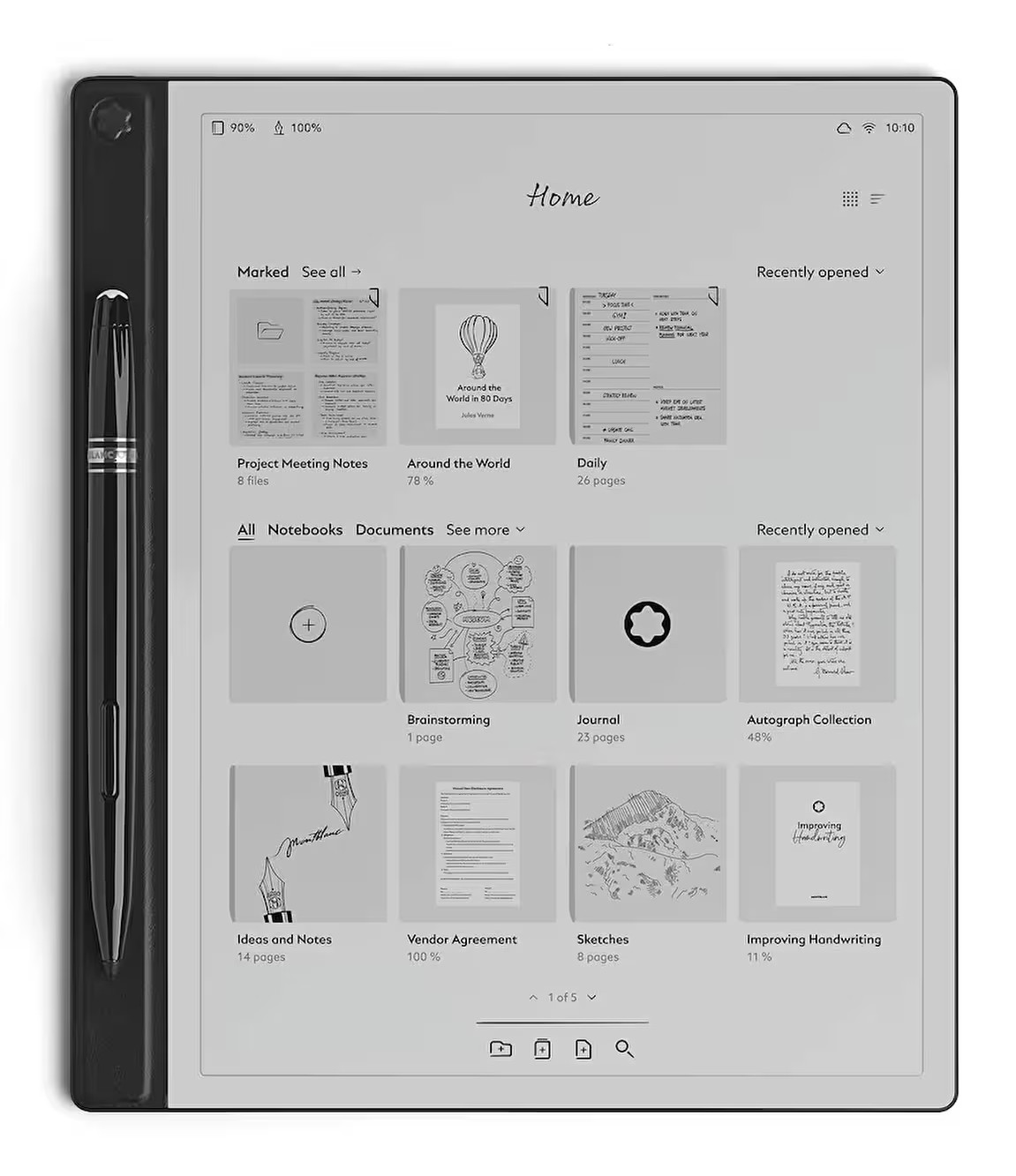 Montblanc Mystery Akıllı Defter 135010