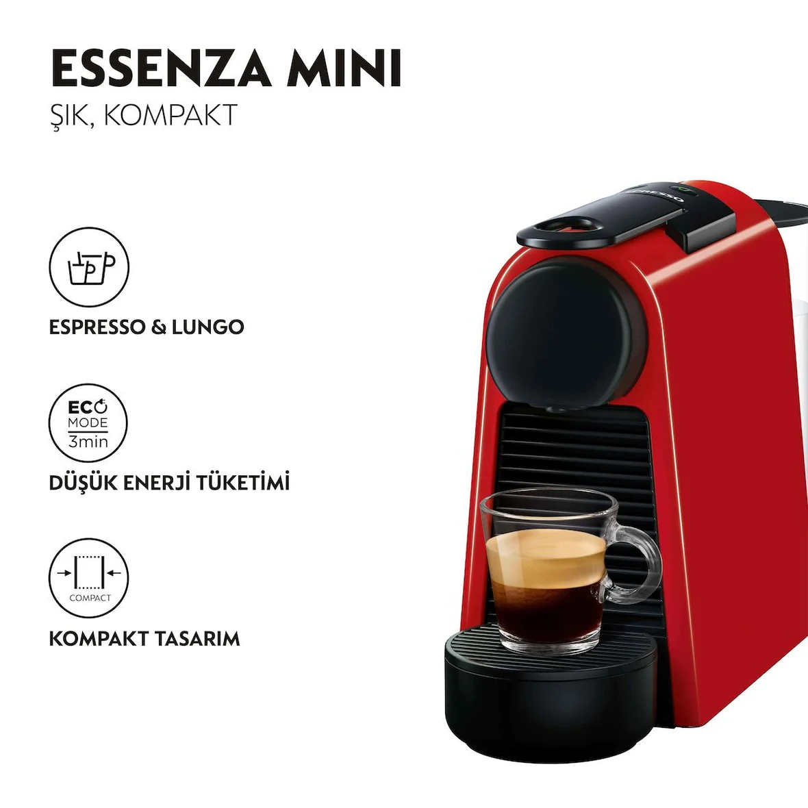 Nespresso Essenza Mini D30 Kahve Makinesi
