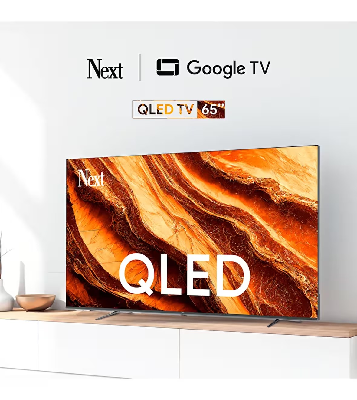 NEXT YE-65GFSG8-QLED 65″ 165 Ekran UHD 4K Google TV