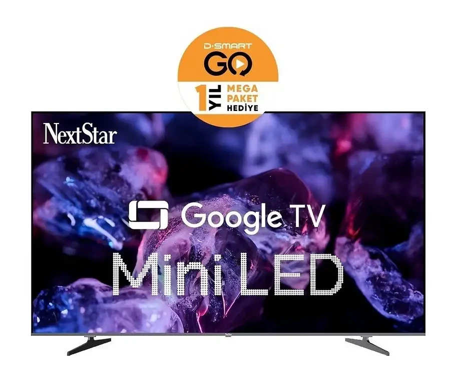 NEXTSTAR YE-55IDG11 55 inç 139 cm Dahili Uydu Alıcılı 4K UHD TV