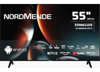 Nordmende 55NM1105 55″ Frameless 4K Ultra HD Android Smart LED TV