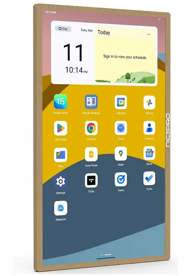 NPO NW3299T 32” Full HD 4/ Android Dokunmatik Dijital Aile Takvimi Smart 32 inç 81 cm Full-HD LED Ekran