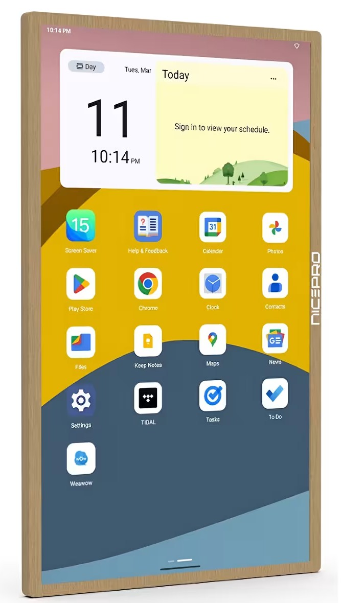 NPO NW3299T 32” Full HD 4/ Android Dokunmatik Dijital Aile Takvimi Smart Led Ekran
