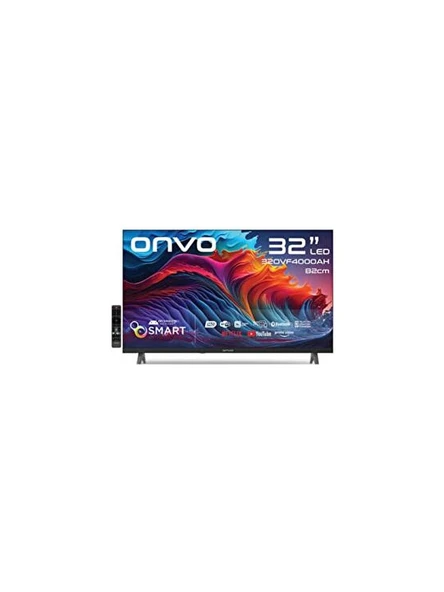 Onvo 32OVF4000AH Frameless HD 32″ 82 Ekran Uydu Alıcılı Android Smart LED TV