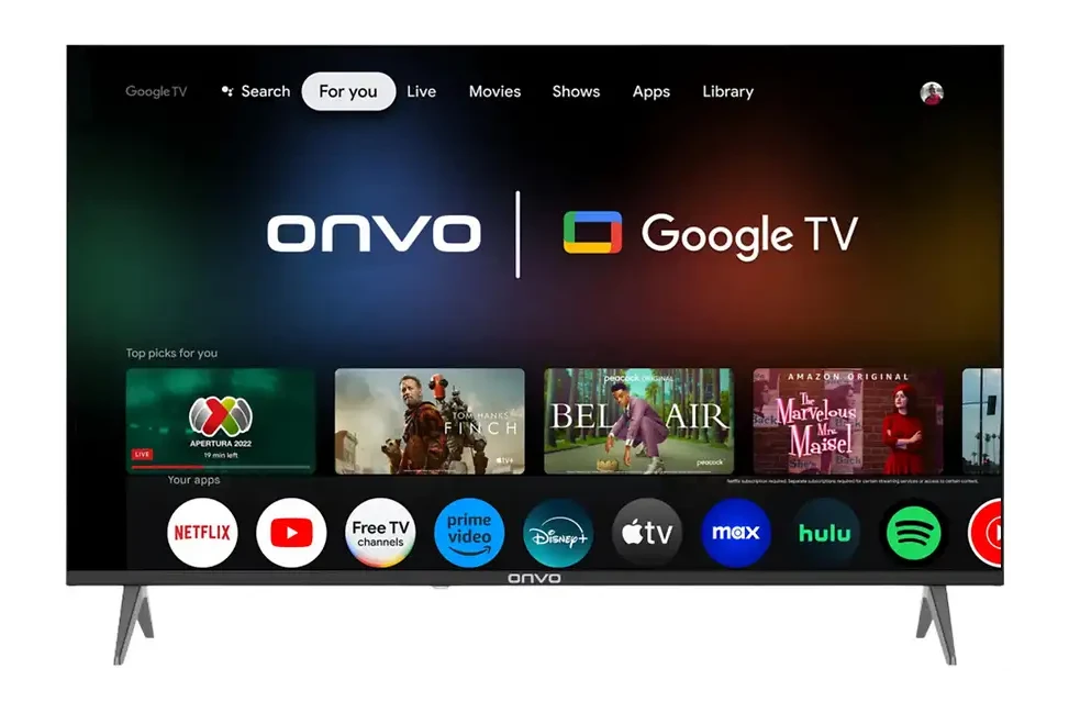 ONVO 50OVF9001UQ SS4 50 inç 127 cm Dahili Uydu Alıcılı Full-HD SMART TV QLED TV