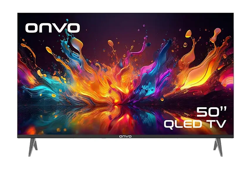 ONVO 50VQ90F3UA 50 inç 127 cm Dahili Uydu Alıcılı 4K UHD TV