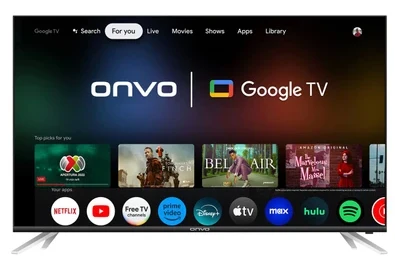 ONVO 55OVF9001UQ 55’’ 140 Ekran Uydu Alıcılı 4K Ultra HD QLED Google Smart TV