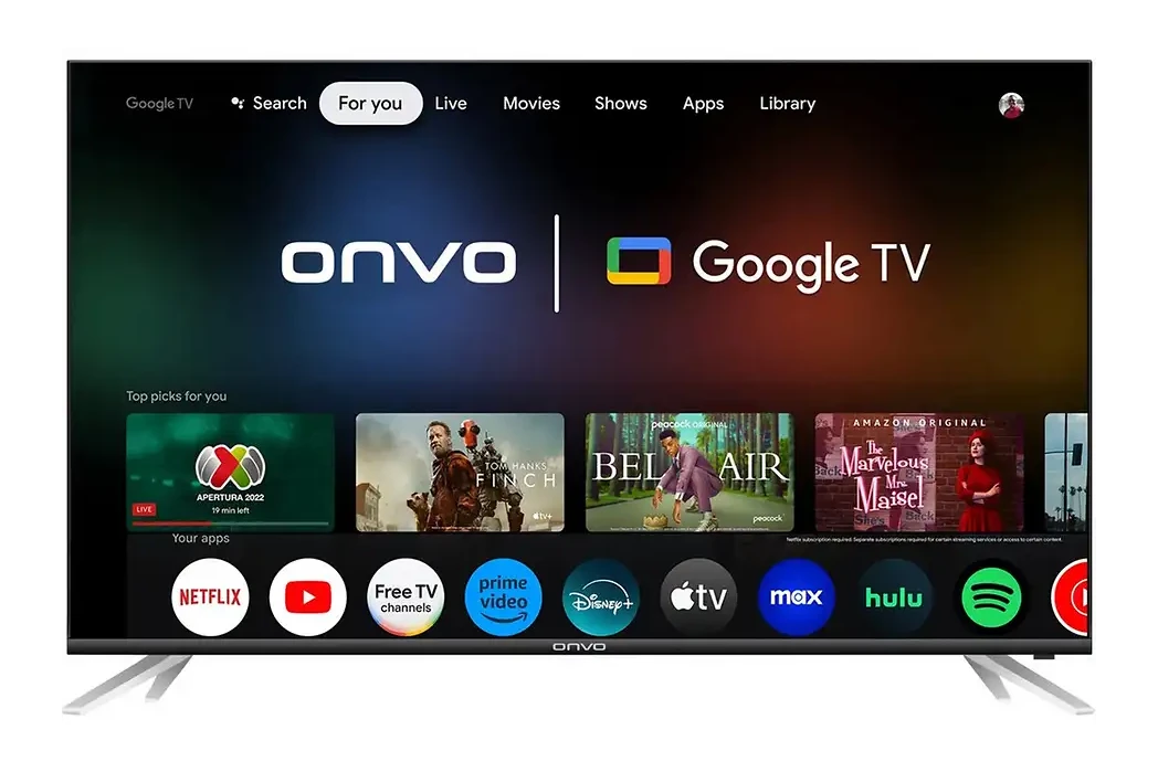 ONVO 55OVF9001UQ 55 inç 139 cm Dahili Uydu Alıcılı 4K UHD TV