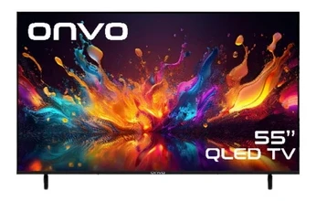 Onvo 55VQ90F3UA 55” 140 Ekran Uydu Alıcılı 4K Ultra HD Frameless Google Smart QLED TV