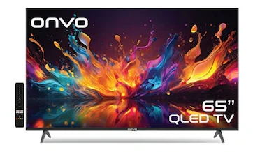 Onvo 65OVF5000AQ 65″ Frameless UHD QLED Google TV