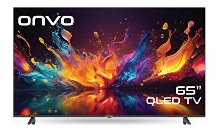 ONVO 65ovf9000uq 65” 165 Ekran Uydu Alıcılı 4k Ultra Hd Google Smart Qled Tv