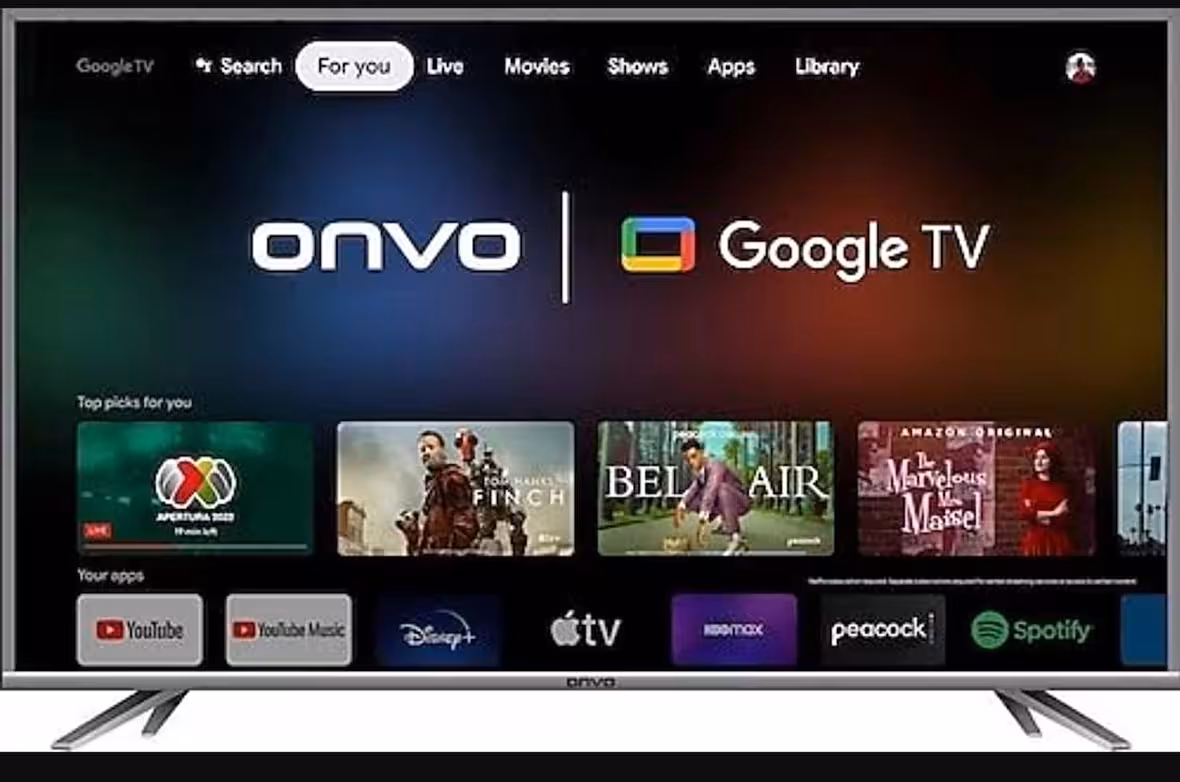 ONVO 65OVF9001UQ 65” 165 Ekran Uydu Alıcılı 4K Ultra HD Google Smart QLED TV