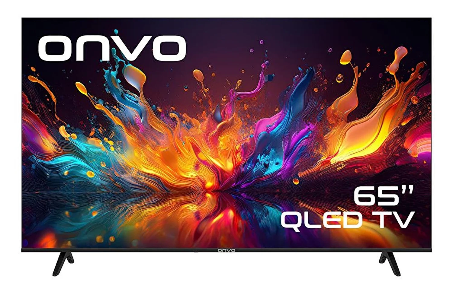 Onvo 65VQ90F3UA 65 165 CM 4K UHD Frameless Google Smart QLED TV