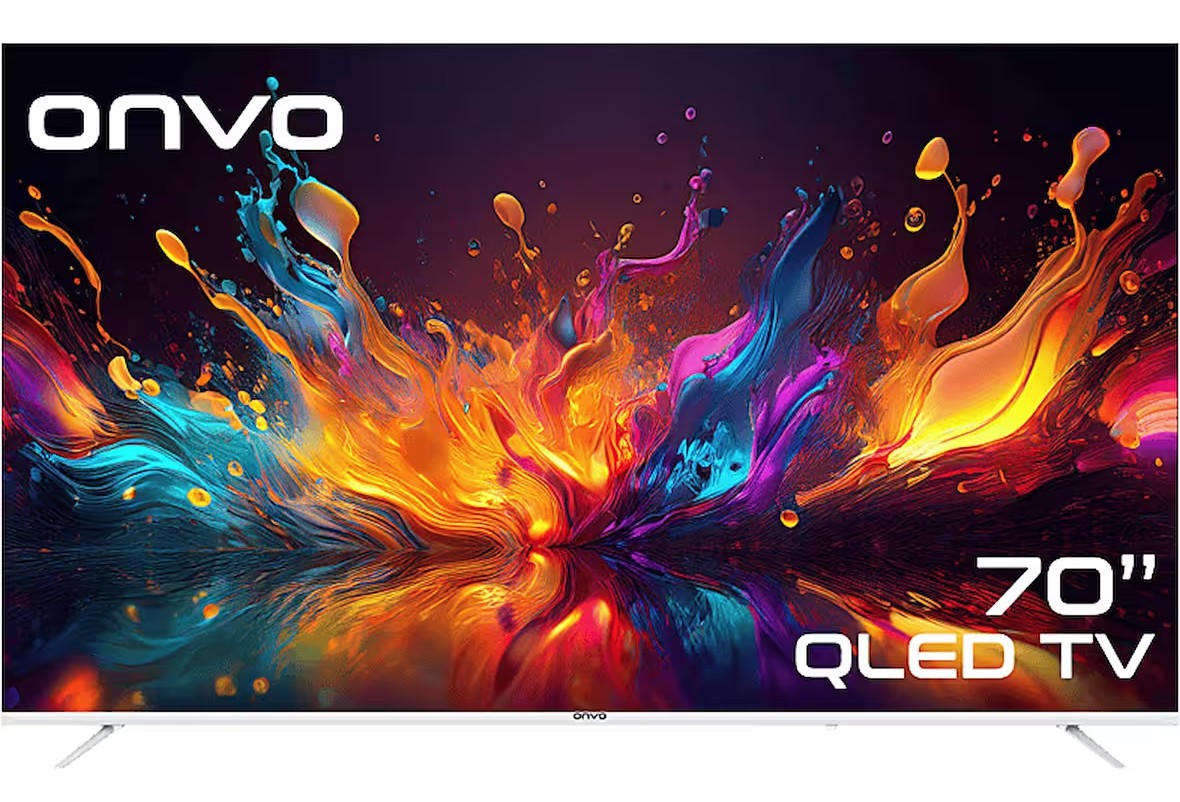 ONVO 70OVF9000UQ 70 inç 178 Ekran Uydu Alıcılı 4K Ultra HD Google Smart QLED TV