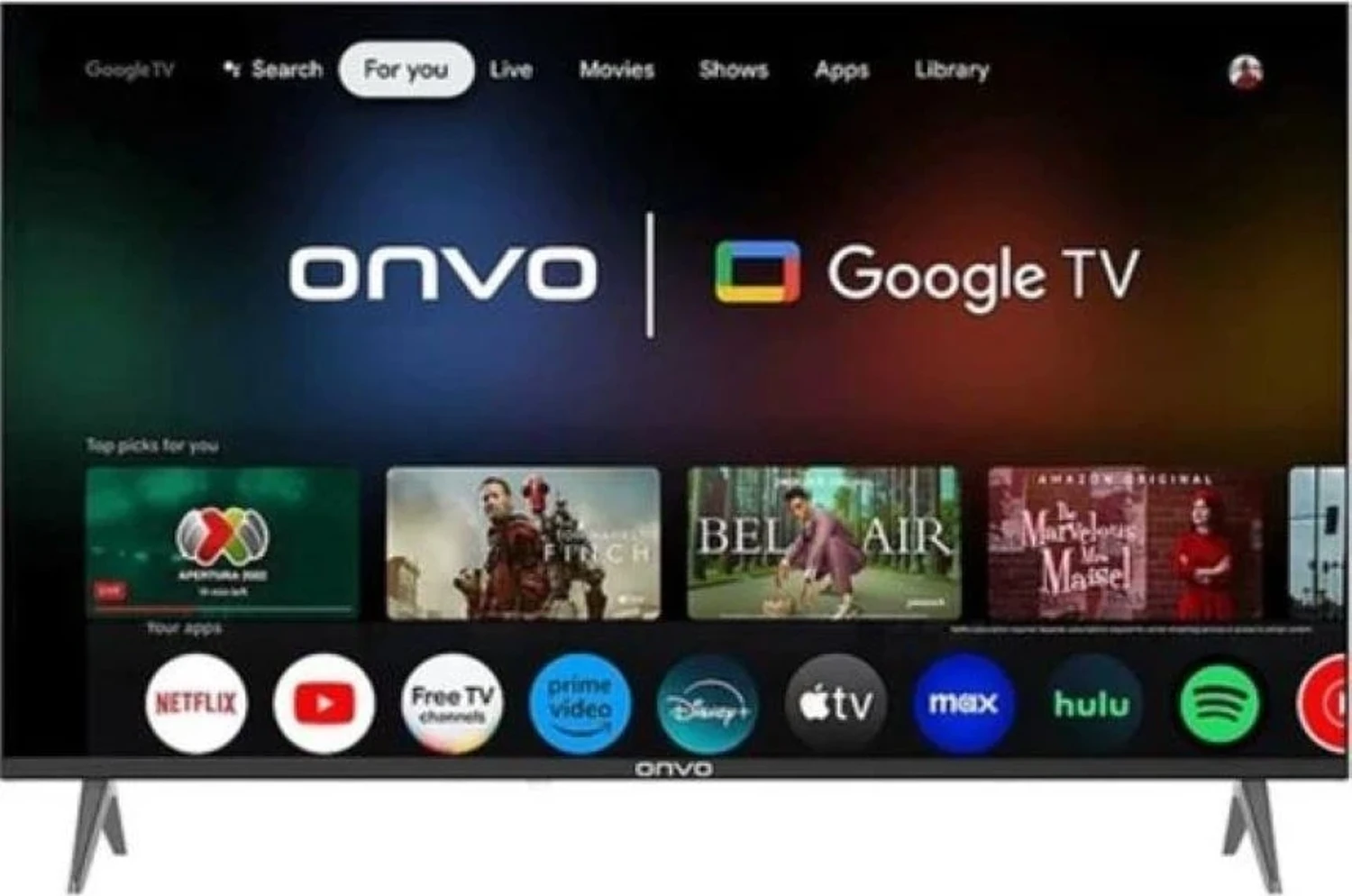 Onvo 75Ovf9000uq 4K Ultra Hd 75″ 190 Ekran Uydu Alıcılı Google Smart Qled Tv