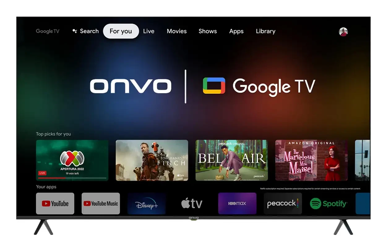 ONVO 75OVF9001UQ 75 inç 190 cm Dahili Uydu Alıcılı 4K UHD SMART TV QLED TV