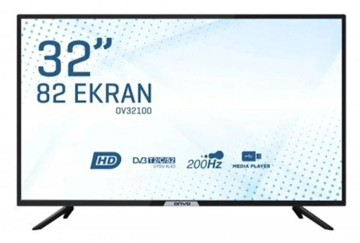 Onvo OV32100 32” 82 Ekran HD Ready LED TV Uydu Alıcılı