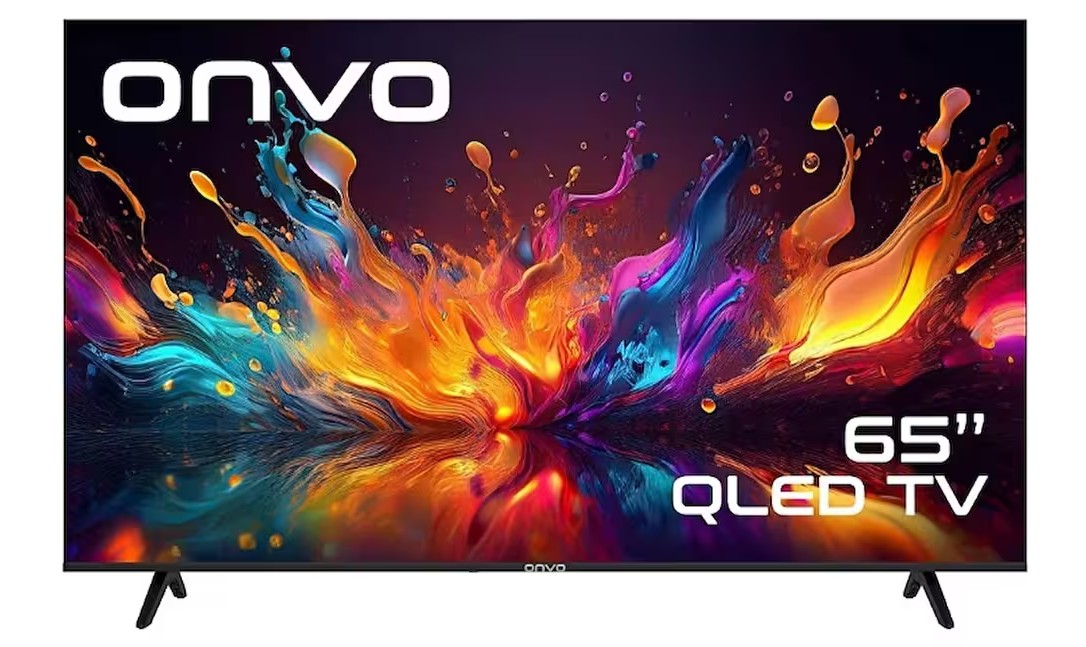 ONVO VQ90/ 65″ FRAMELESS UHD QLED GOOGLE TV ULTRA İNCE ÇERÇEVE