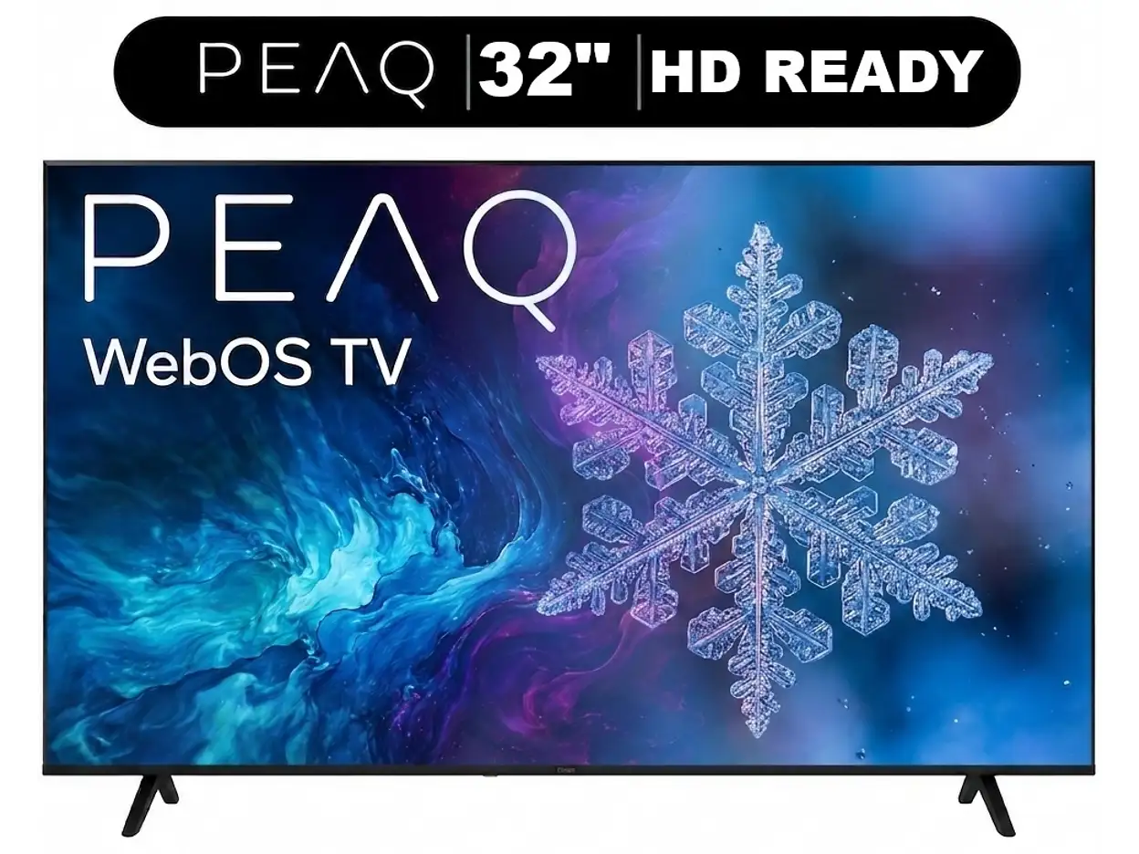 PEAQ 32D7000 32” LED Smart TV – WebOS İşletim Sistemli, Dahili Uydu Alıcılı HD TV
