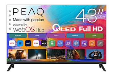 Peaq 43Q90 43″ Full HD QLED TV