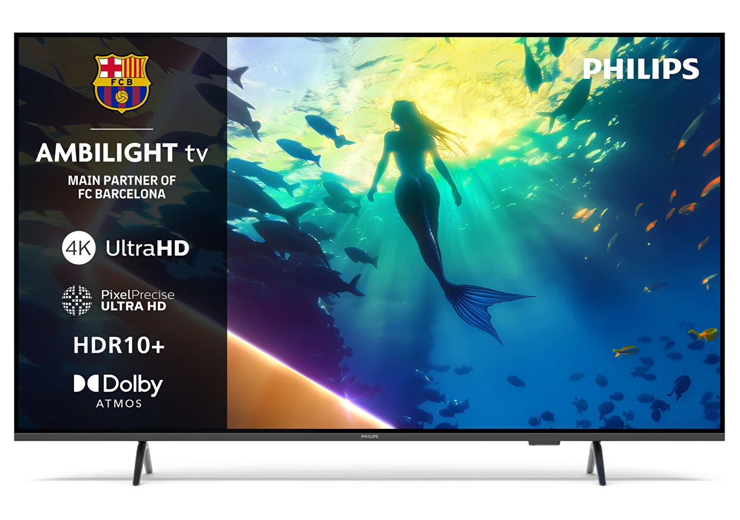 Philips 43PUS8050 62 43 108 Ekran 4K UHD Titan OS Ambilight TV