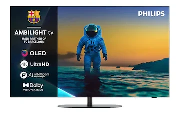 Philips 65OLED810/12 65″ 4K UHD Dolby Vision Dolby Atmos Google Smart Ambilight Tv