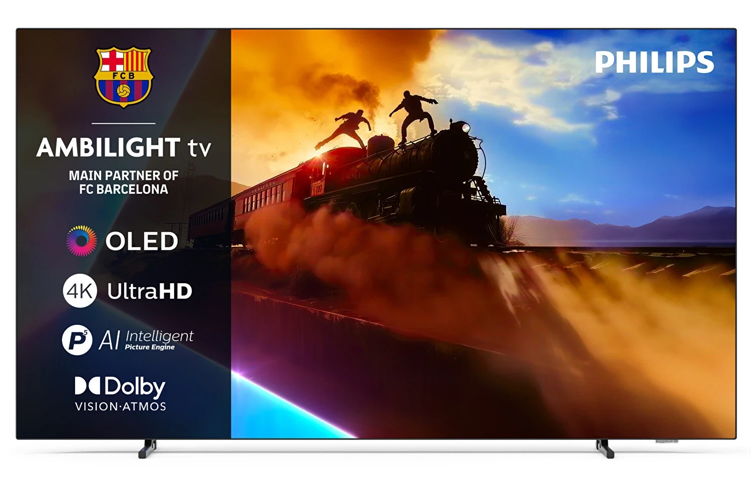 Philips Ambilight TV 55OLED760 12 4K UHD OLED 139cm 55 Smart TV Dolby Vision Dolby Atmos Titan OS