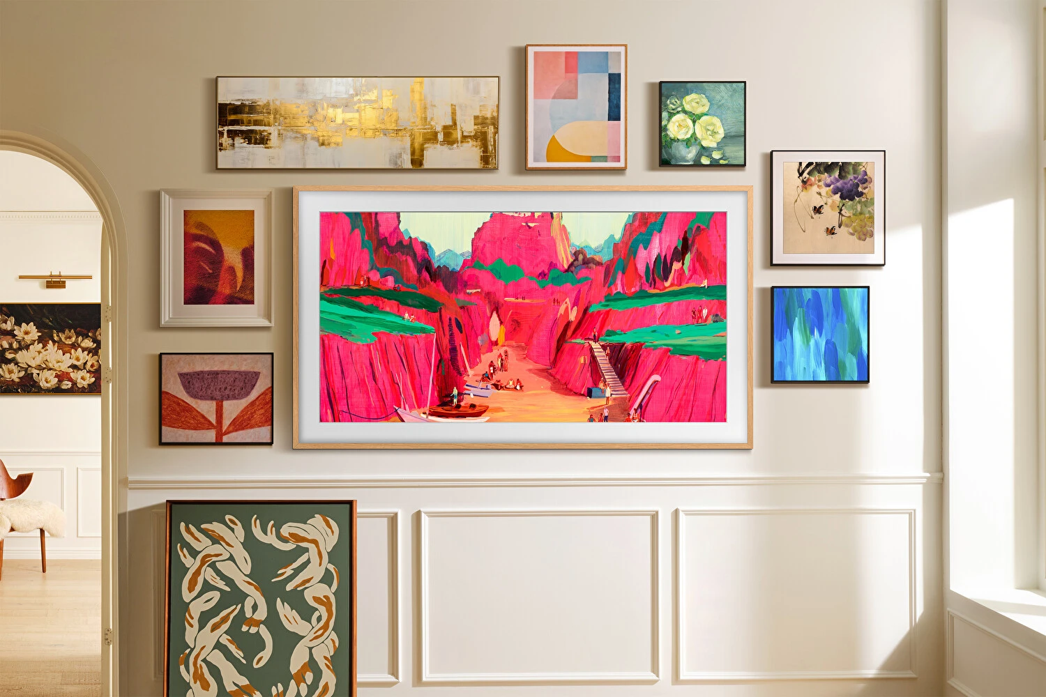 Samsung 75LS03F 75 190 Ekran 4K UHD Frame QLED TV