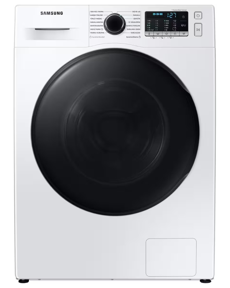 Samsung WD90TA046BE1AH 9 / 6 Kg. 1400 Devir Kurutmalı Çamaşır Makinesi