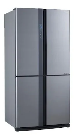 Sharp SJ-EX820F2-SL 4 Kapılı 605 LT No-Frost Gardırop Tipi Buzdolabı