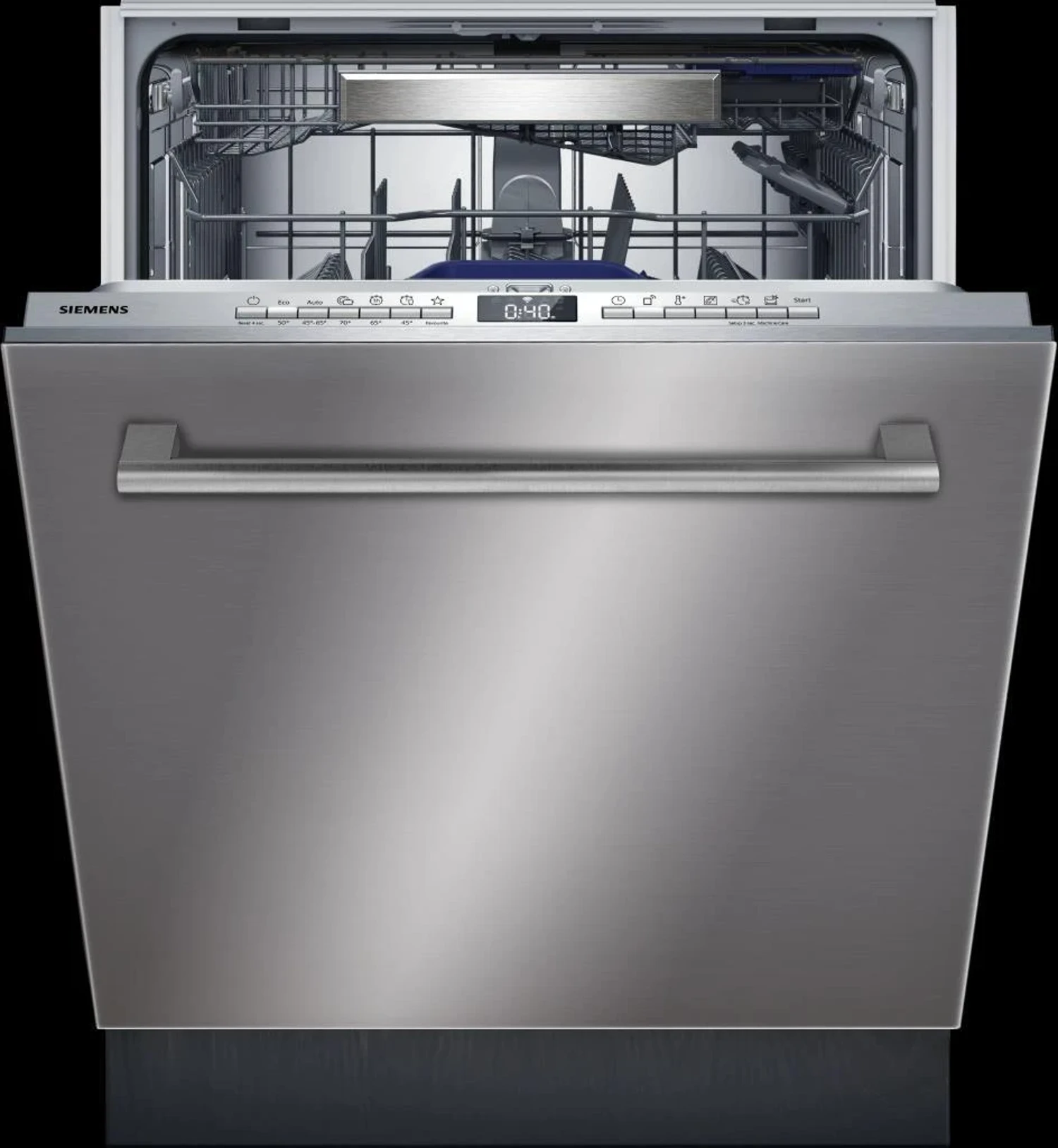 Siemens SN45EY01NT Tam Ankaster Tezgah Altı Bulaşık Makinesi 60 cm Inox iQ500