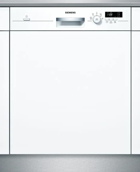 SIEMENS SN515W01DT BULAŞIK MAKİNESİ iQ100 Yarı Ankastre Bulaşık Makinesi 60 cm -teşhir ürünüdür.