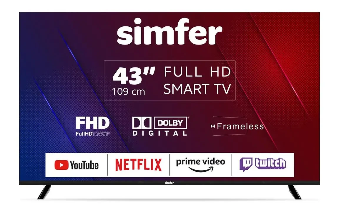 Simfer 43SFSA4B 109 Ekran 43