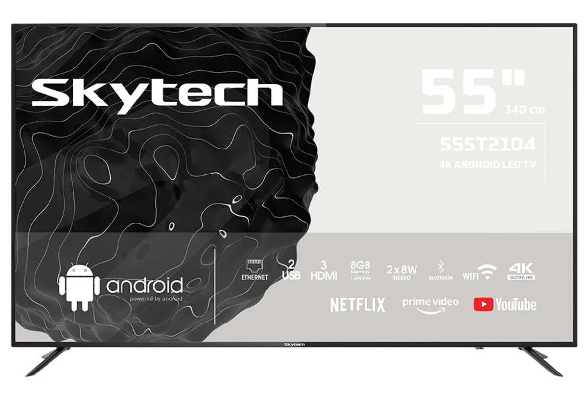 Skytech 55st2104 140 Ekran Uydu Alıcılı Full Hd Android Smart Led Tv