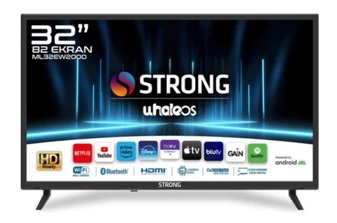 Strong ML32EW2000F HD 32″ 82 Ekran Uydu Alıcılı Android Smart LED TV