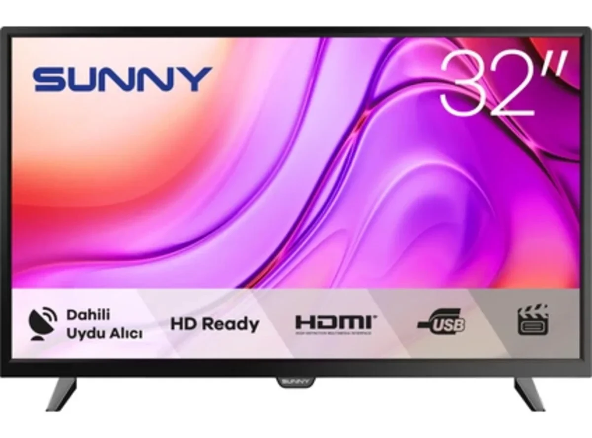 Sunny SN32DAL04 32” 81 Ekran Uydu Alıcılı HD Ready LED TV