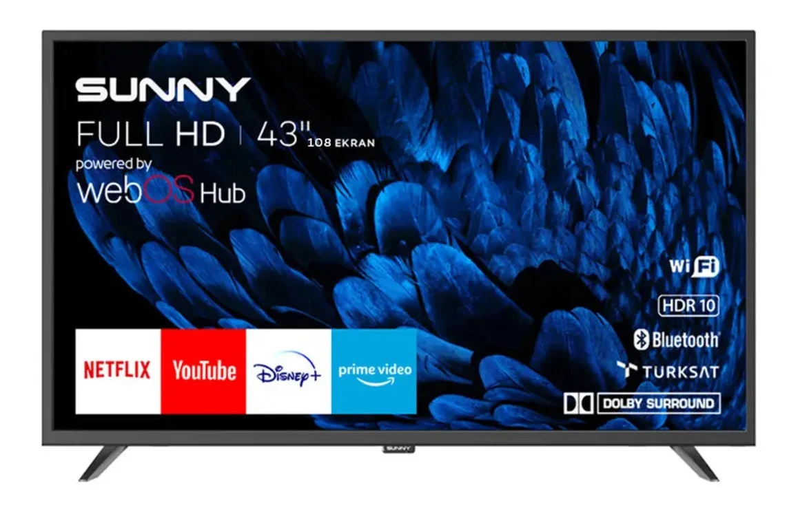 Sunny Tv Sn43dal540-0276 Smart 43 Inç Webos Tv