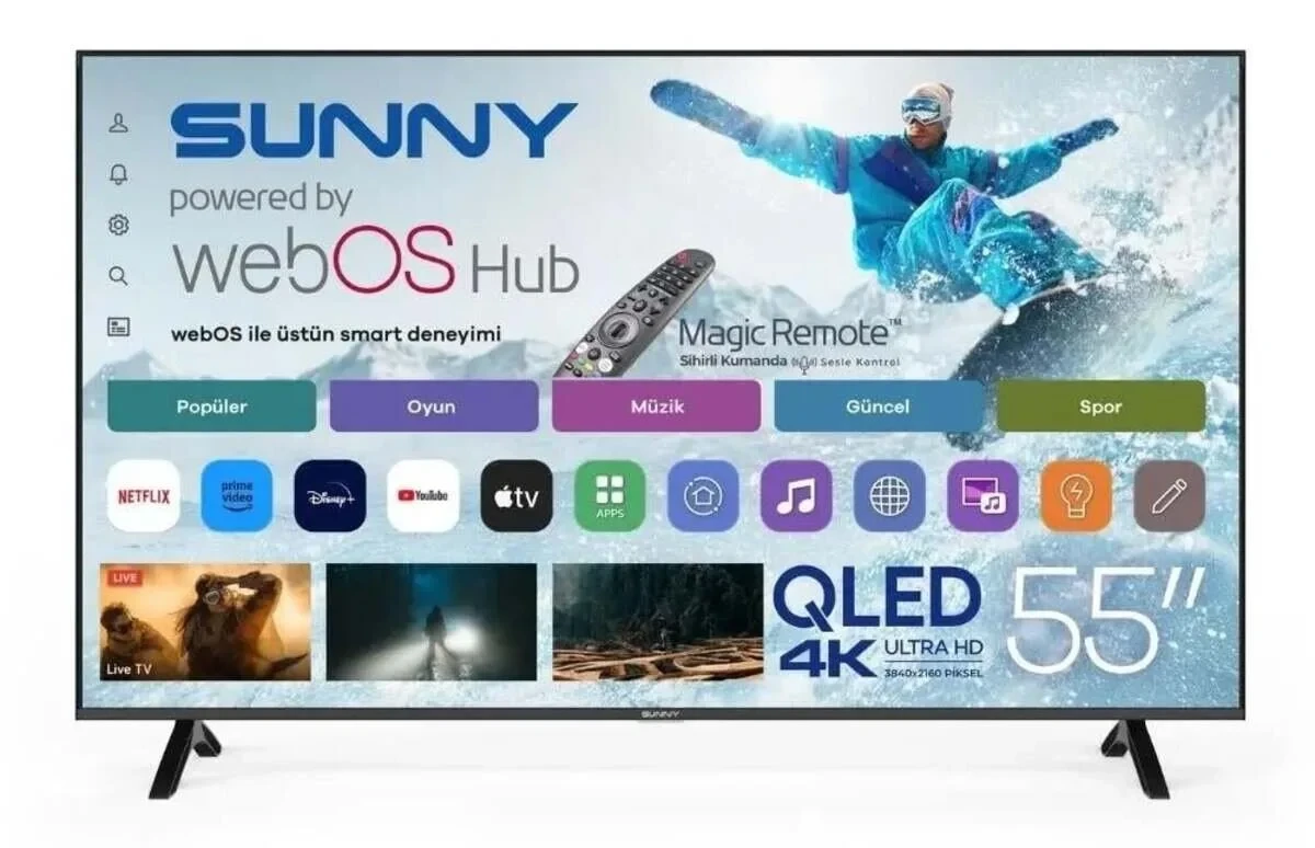 Sunny TV SN55QMN252-0276 55