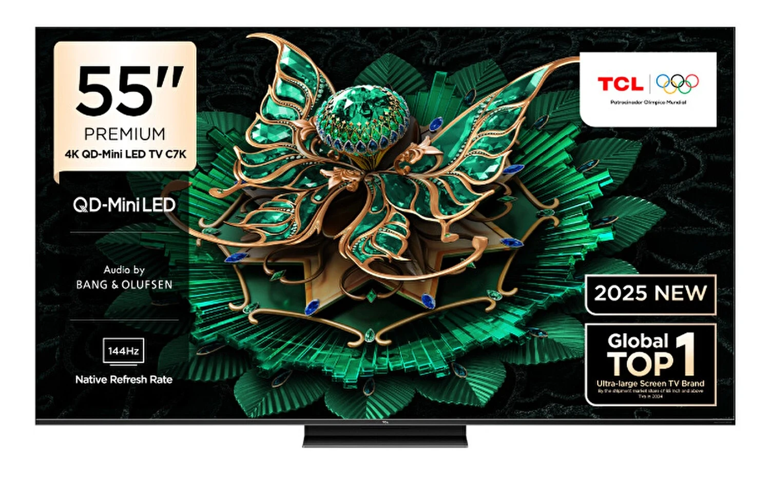 TCL 55C7KGTV 55 139 Ekran 4K UHD Google Miniled