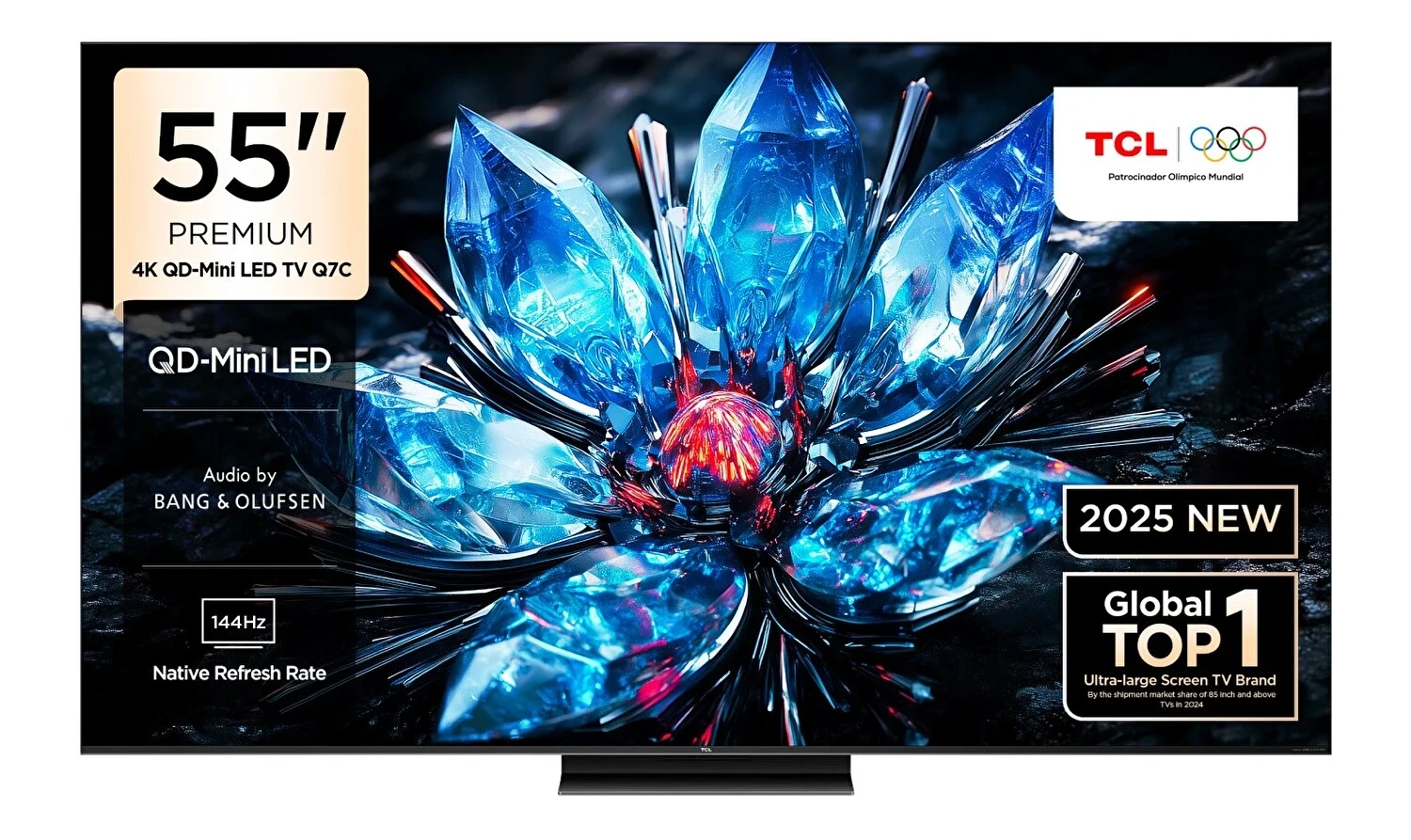 TCL 55Q7C GTV 55 4K QD Mini LED 144Hz Google TV