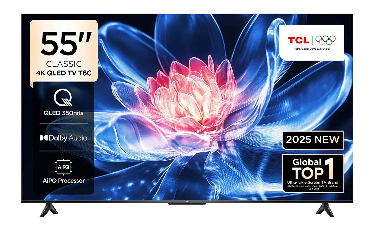 TCL 55T6CGTV 55 140 Ekran 4K UHD QLED Google TV