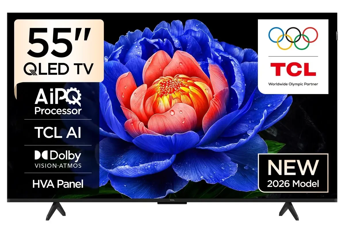TCL 55T6D 55 İnç 4K UHD Uydu Alıcılı Google Smart QLED TV