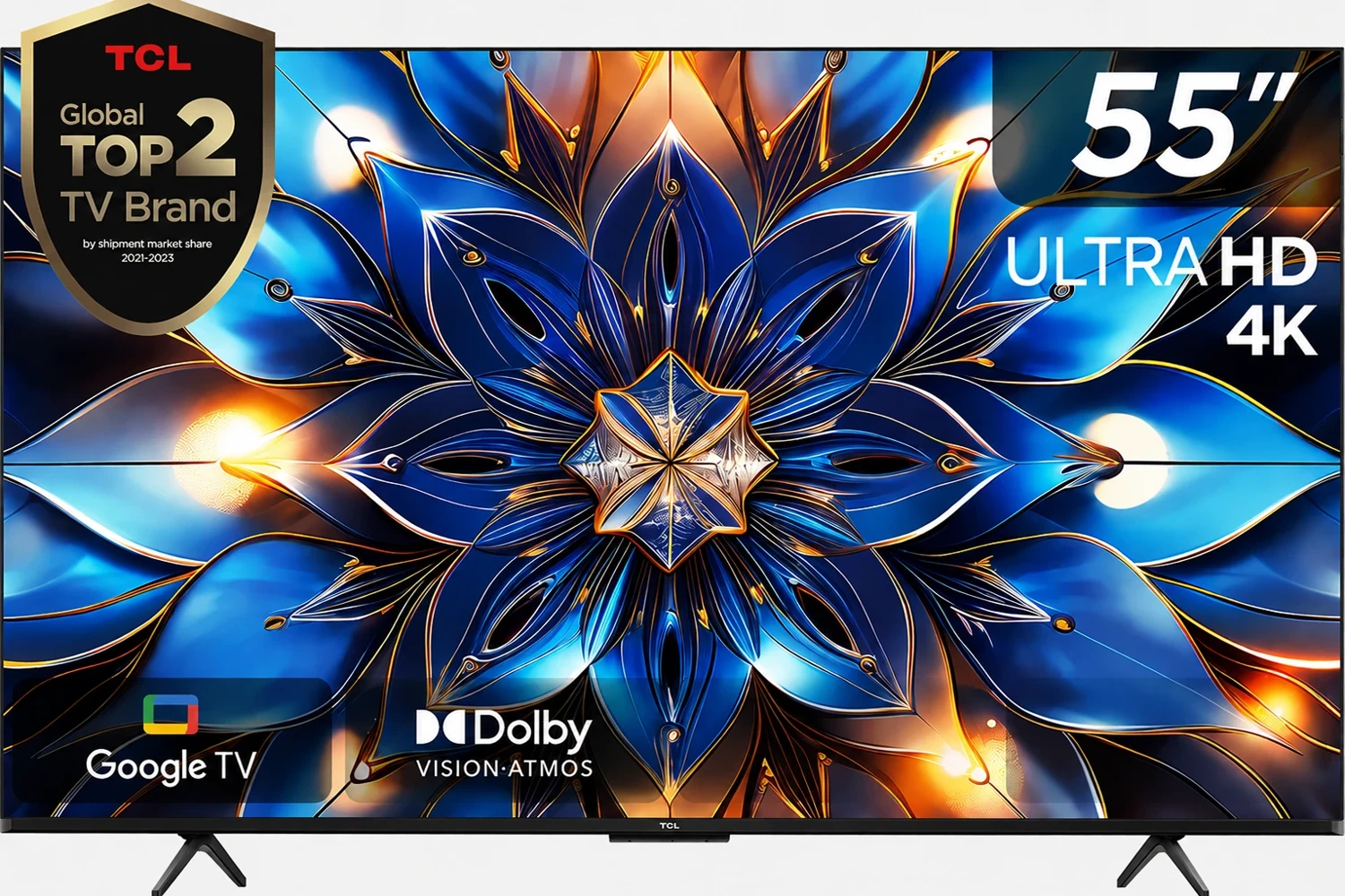 TCL 55T7B 55″ (139 Ekran) Dahili Uydu Alıcılı 4K Ultra HD Google QLED TV