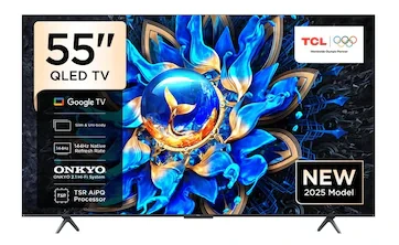 Tcl 55T8C 55″ 4K Ultra HD QLED 4K Google Tv