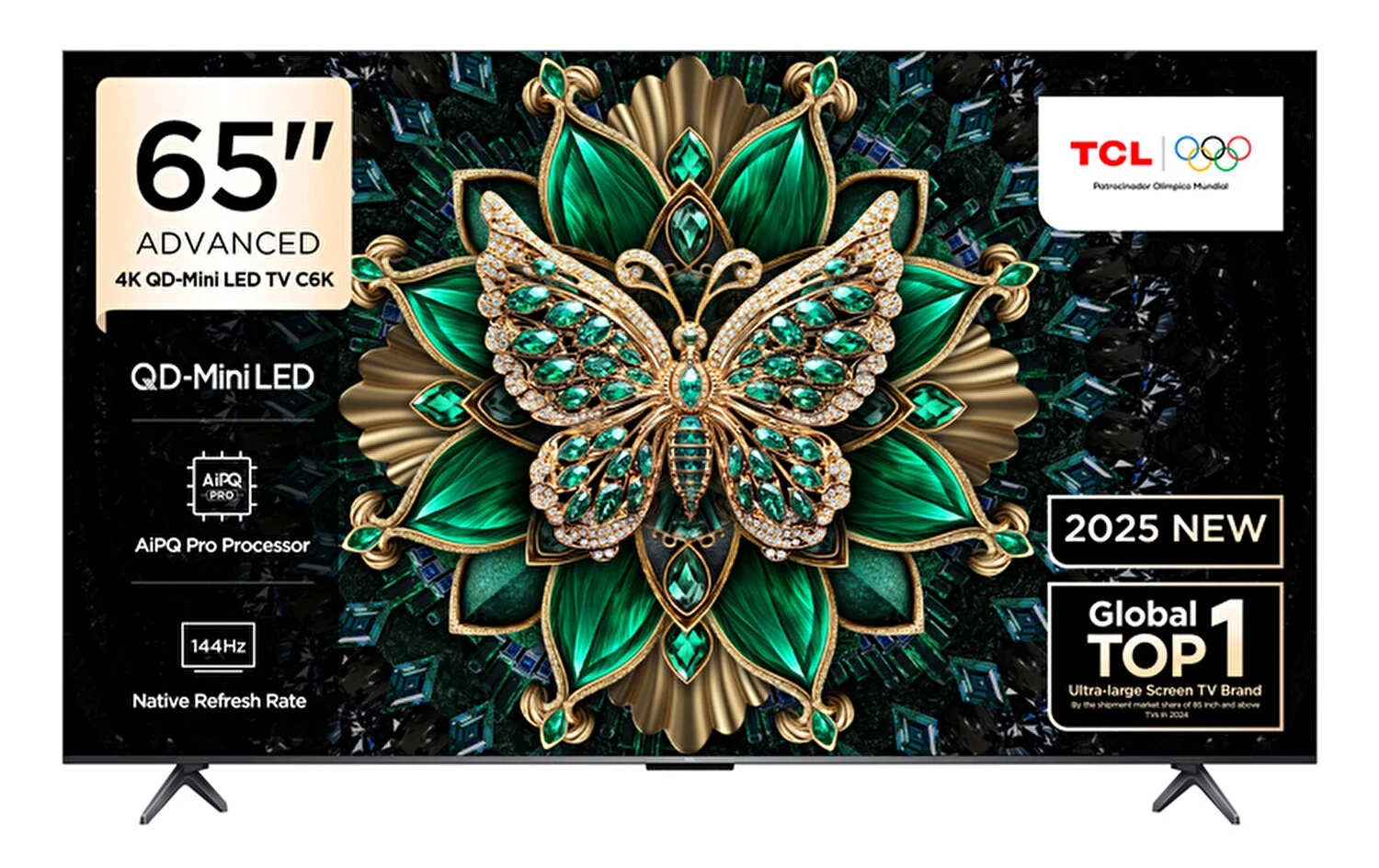 TCL 65” C6K Premium QD Mini Led TV