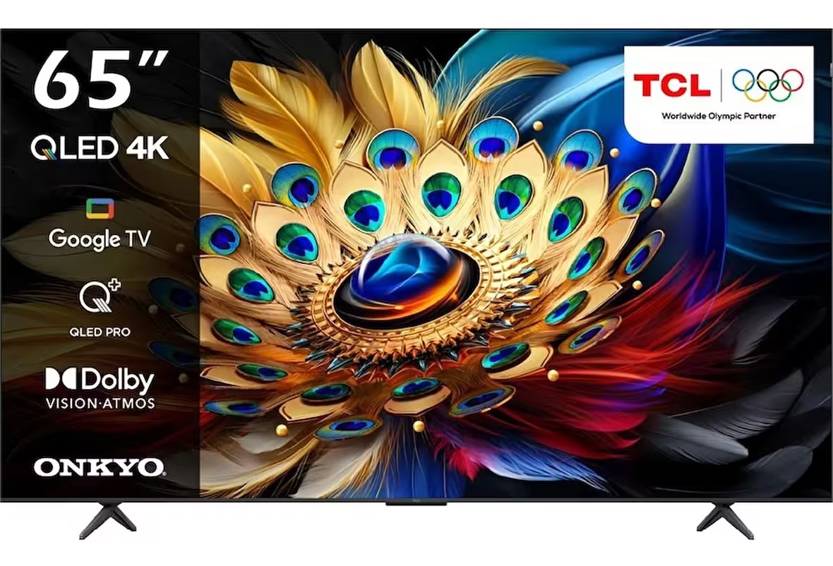 TCL 65C655PRO 65” 164 Ekran Dahili Uydu Alıcılı 4K Ultra HD QLED TV