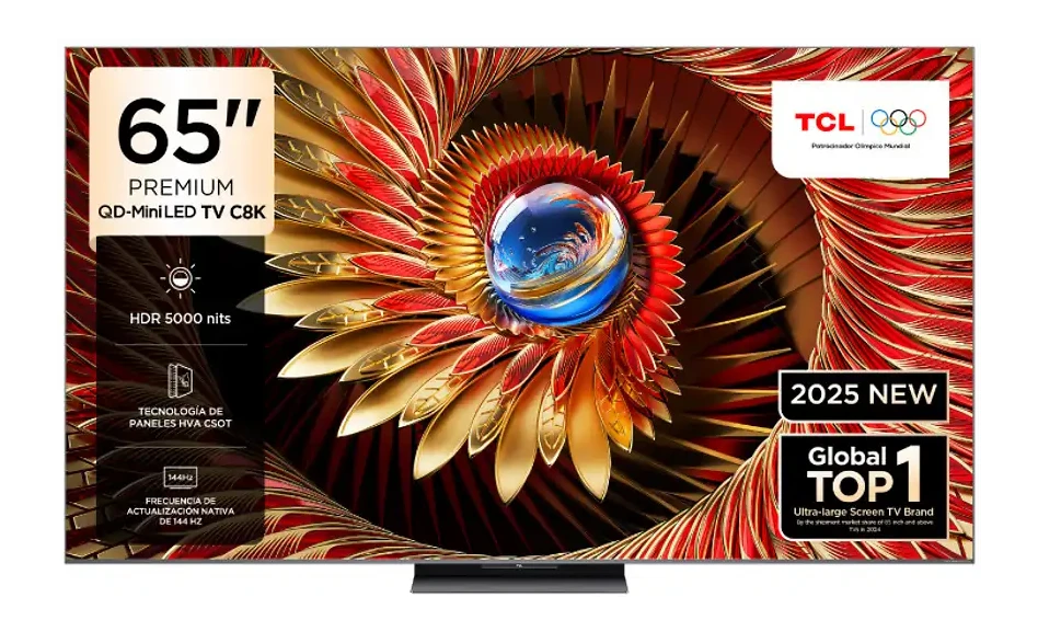 TCL 65C8K 65 inç 164 Ekran Uydu Alıcılı Smart Google 4K Premium QD-Mini LED TV