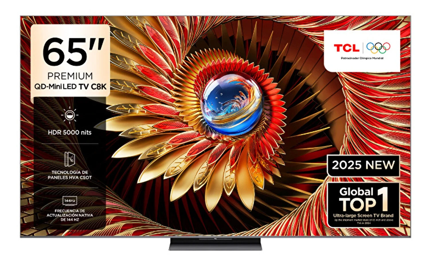 TCL 65C8KGTV 65 165 Ekran 4K UHD Google Miniled TV